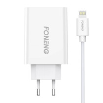 Carregador Fast Charger com cabo USB - Lightning
