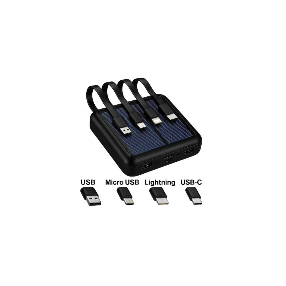 Powerbank Solar 4-em-1