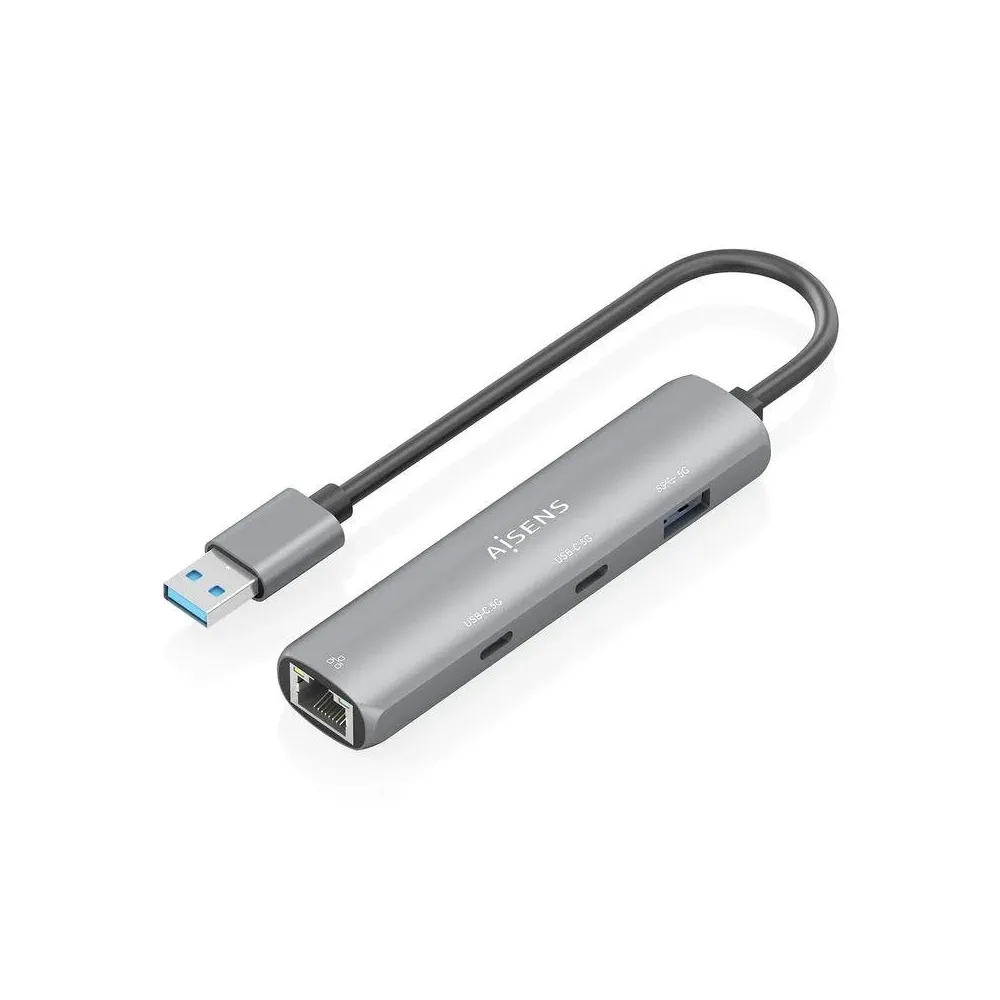 HUB USB para USB-A/USB-C/Rede