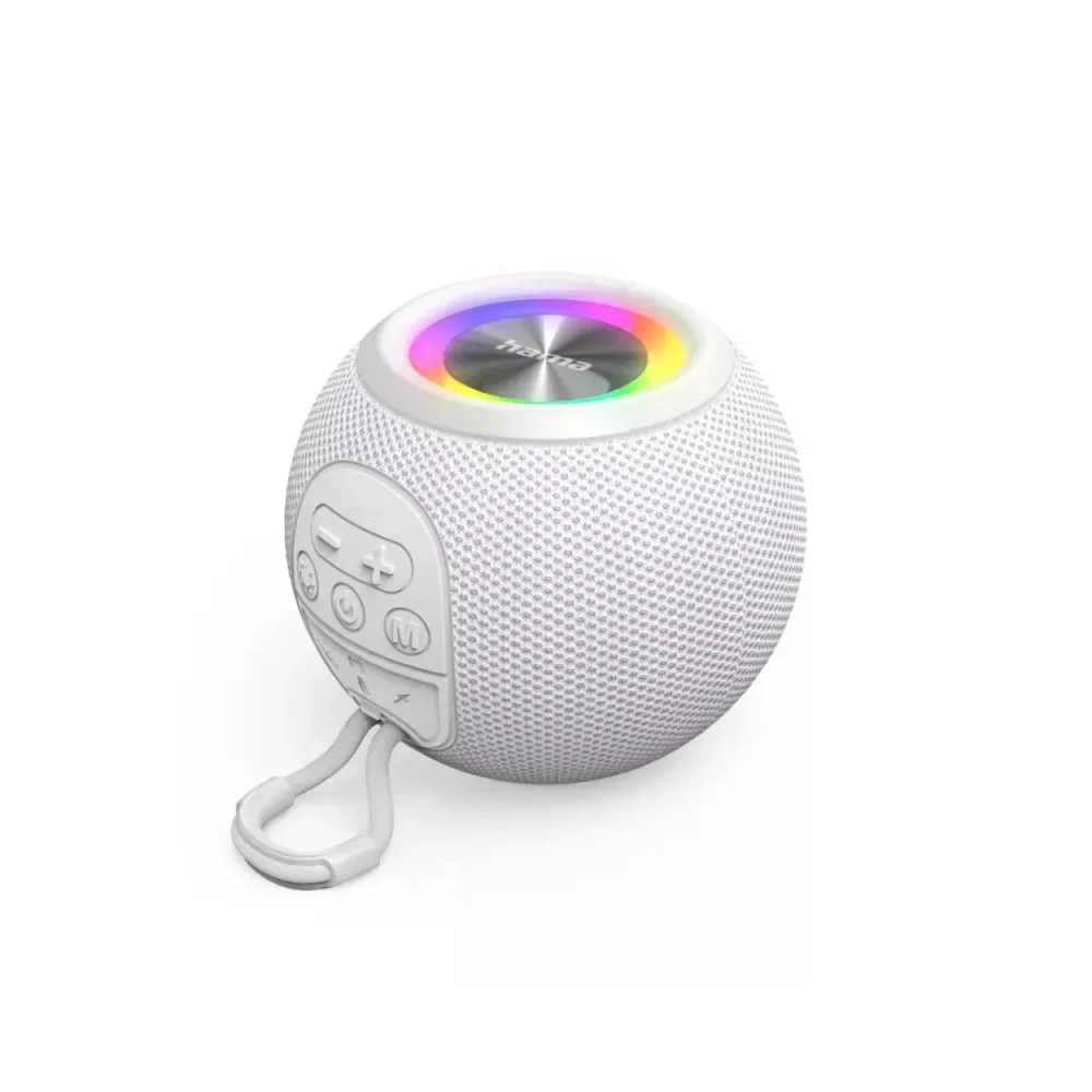 Coluna Bluetooth HAMA Ball Shape (White)