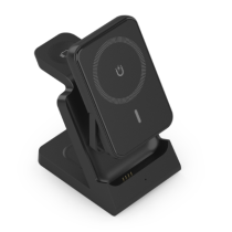 Suporte de Carregamento + PowerBank Aisens Wireless 4-em-1
