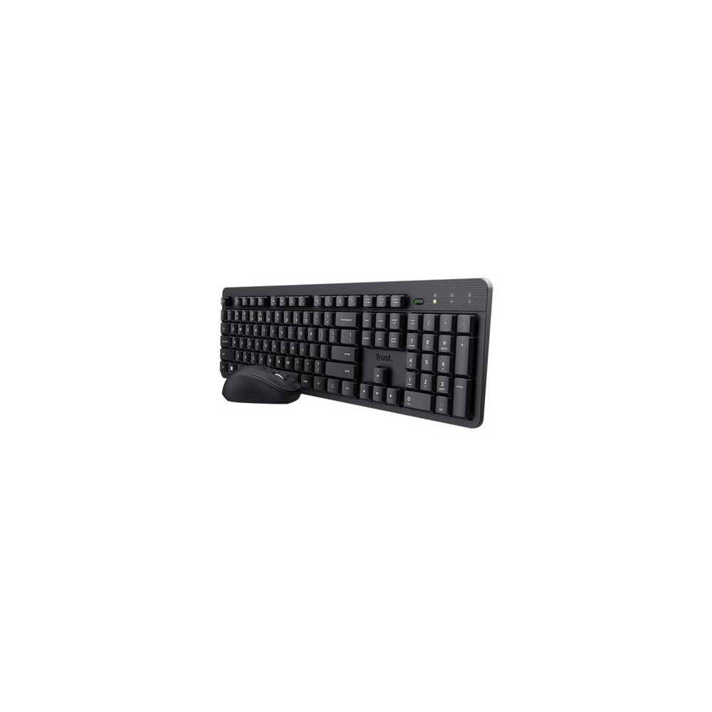 Conjunto Teclado + Rato Trust (Sem Fios)