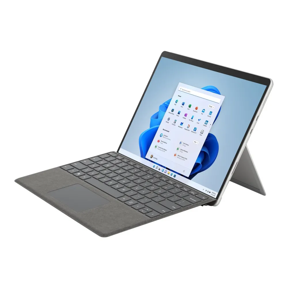 Microsoft Surface Pro 8 (i5-1145G7/8Gb/256Gb) Teclado Compatível Incluído