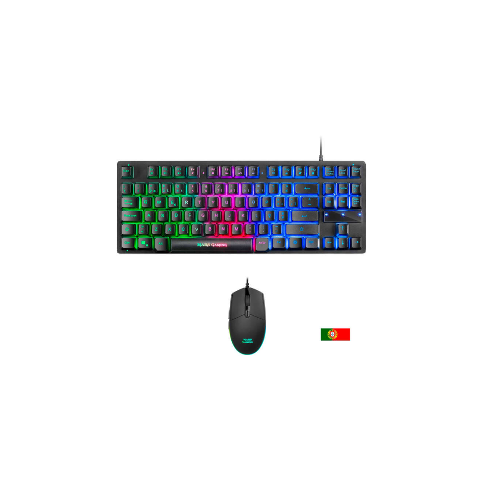 Conjunto Teclado e Rato Mars Gaming
