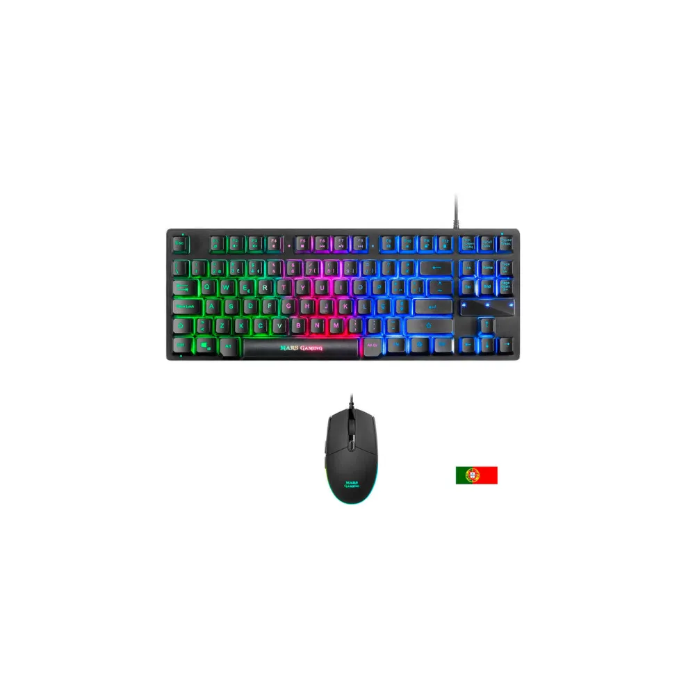 Conjunto Teclado e Rato Mars Gaming